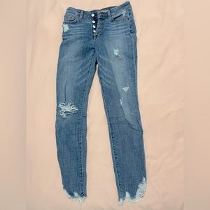 Joe’s high waisted skinny jeans, size 26